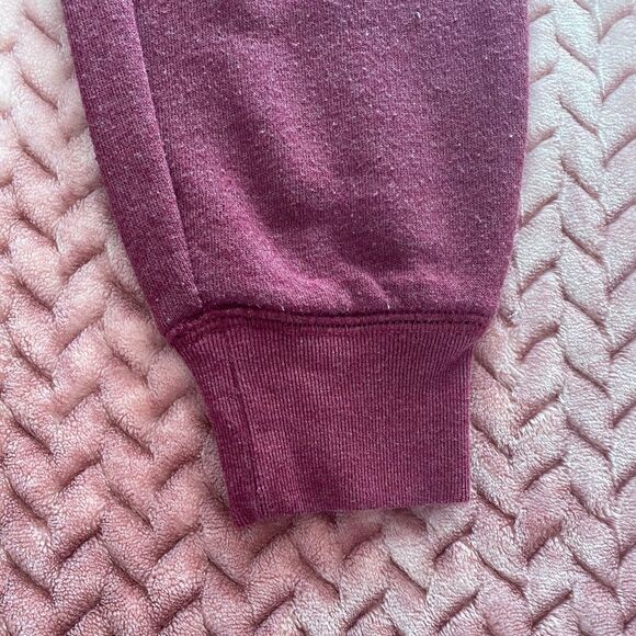 Aeropostale Burgundy Tropical A87 Jogger Sweatpants Womens Size XS - Picture 6 of 8